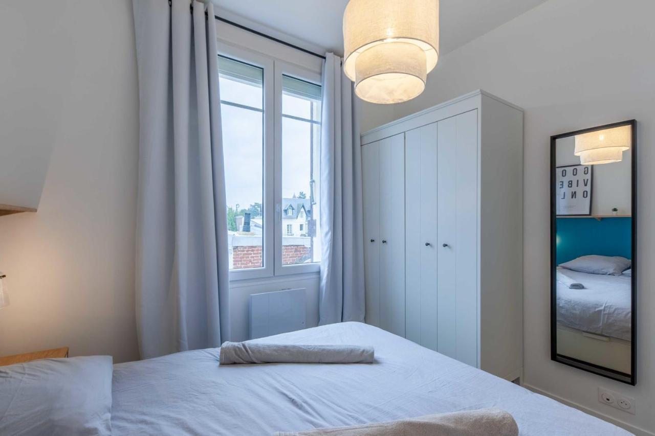 2-Bedroom Apartment With Balcony Near Hippodrome Deauville Exterior foto